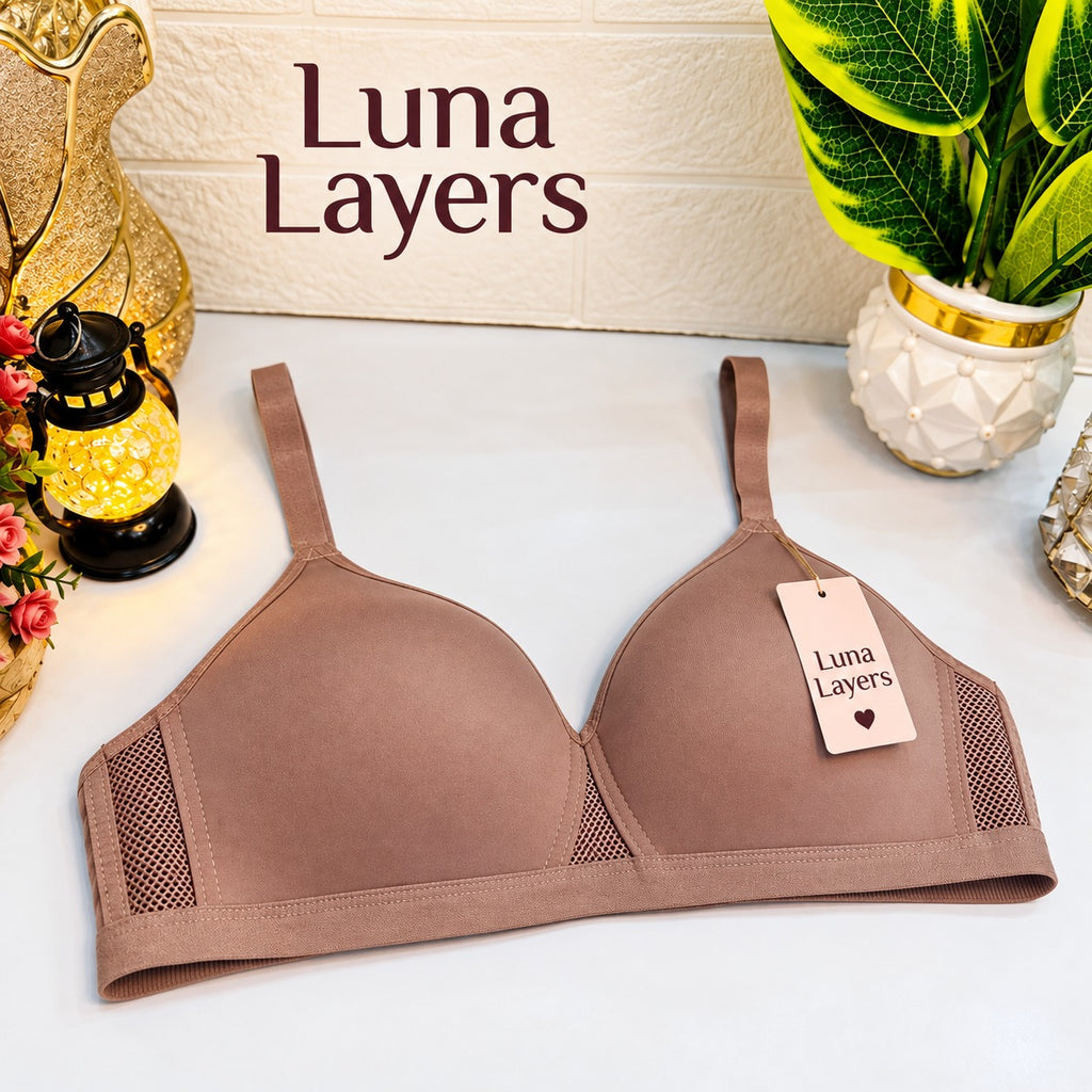 Women’s Seamless Padded Full-Coverage Bra